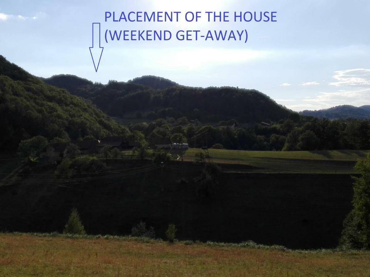 Getaway "At The Three Lights" Villa Sevnica Exteriör bild
